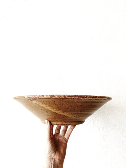 Large Bruning Pottery Bowl