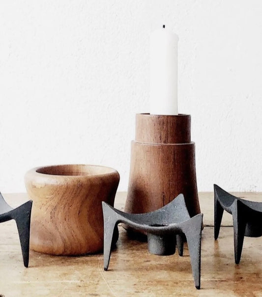 Brutalist Candle Holder