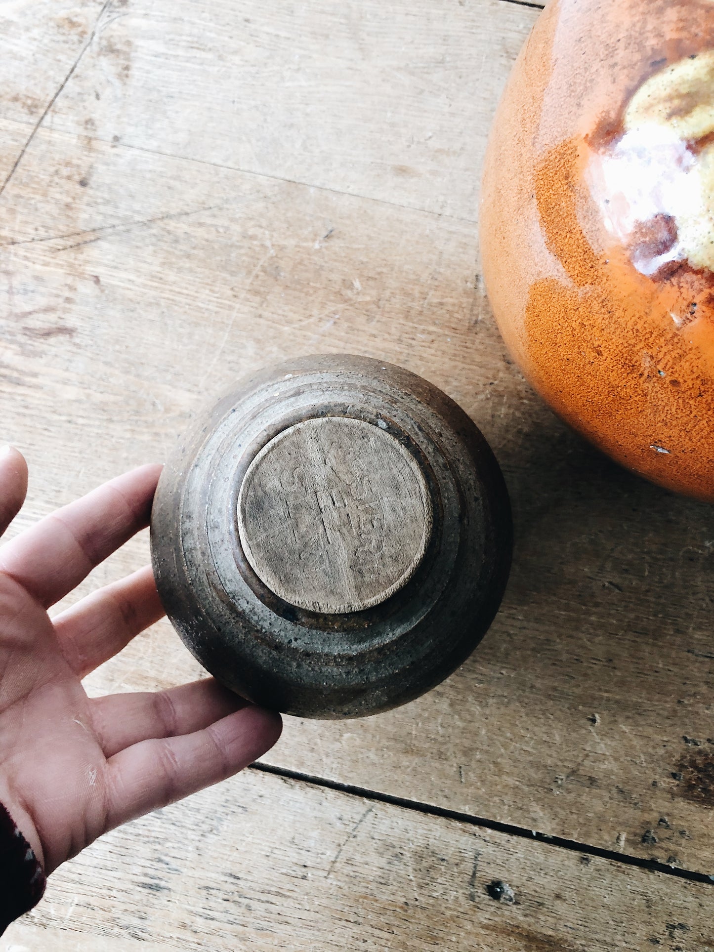 Vintage Handmade Stash Jar