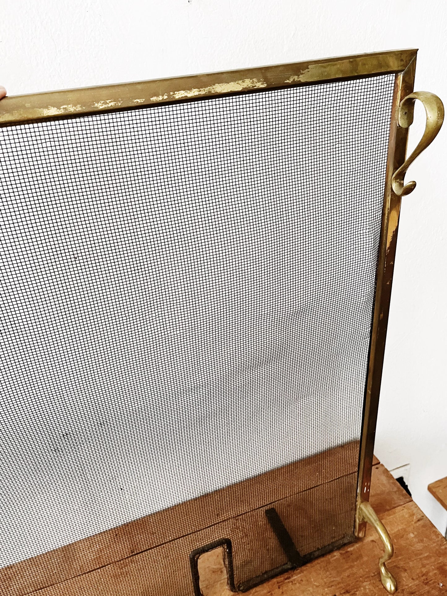 Vintage Fireplace Screen