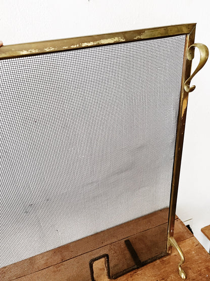 Vintage Fireplace Screen