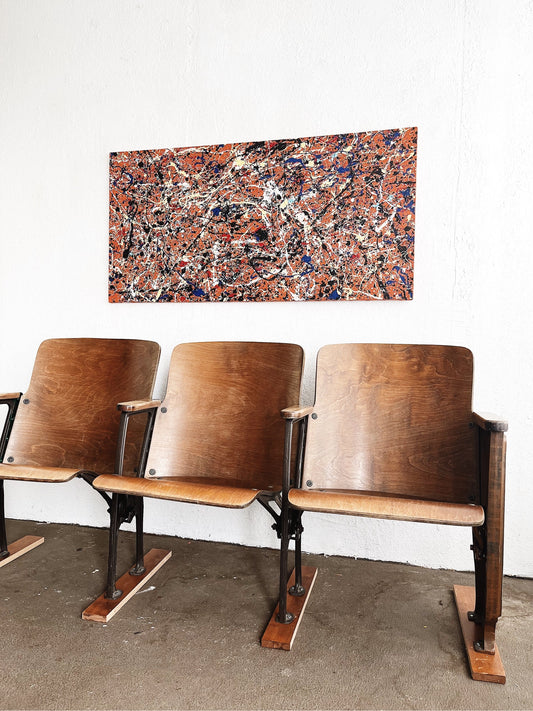 Antique Portland Theatre Seats