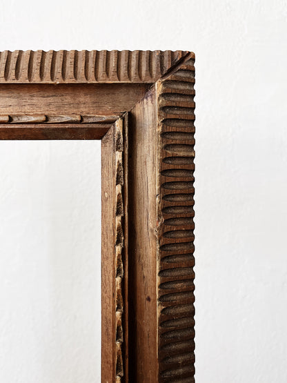 Antique Carved Wood Frame