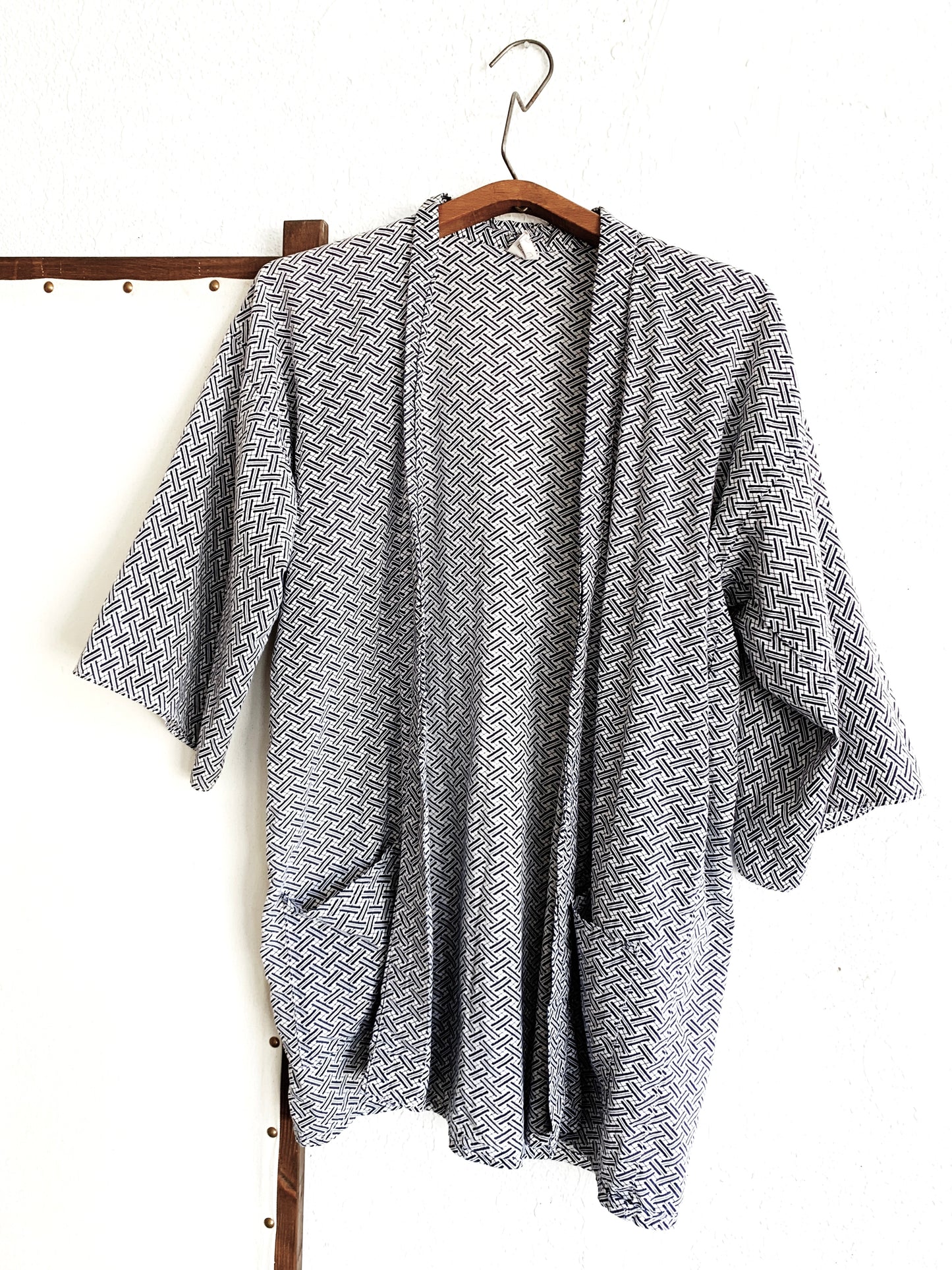 Vintage Cotton Open Yukata Japan