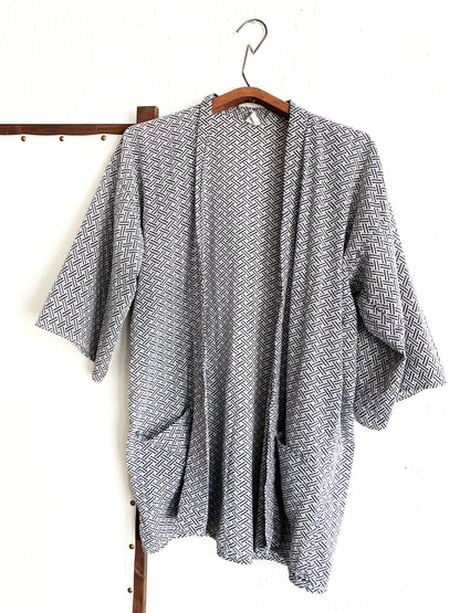 Vintage Cotton Open Yukata Japan