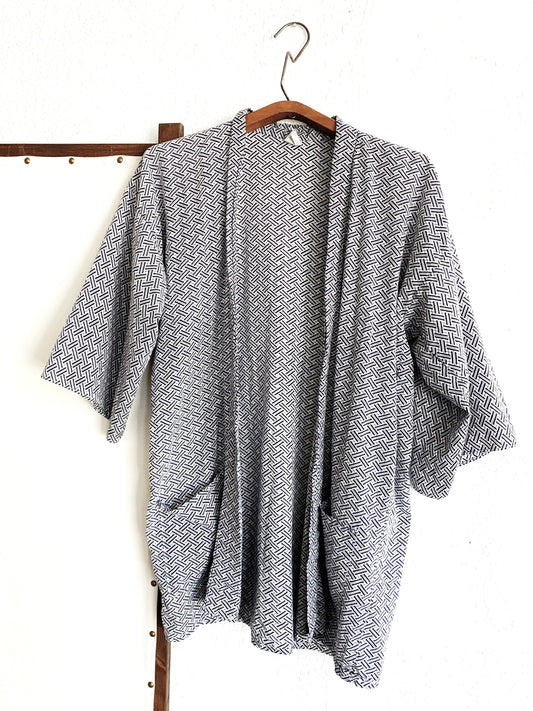 Vintage Cotton Open Yukata Japan