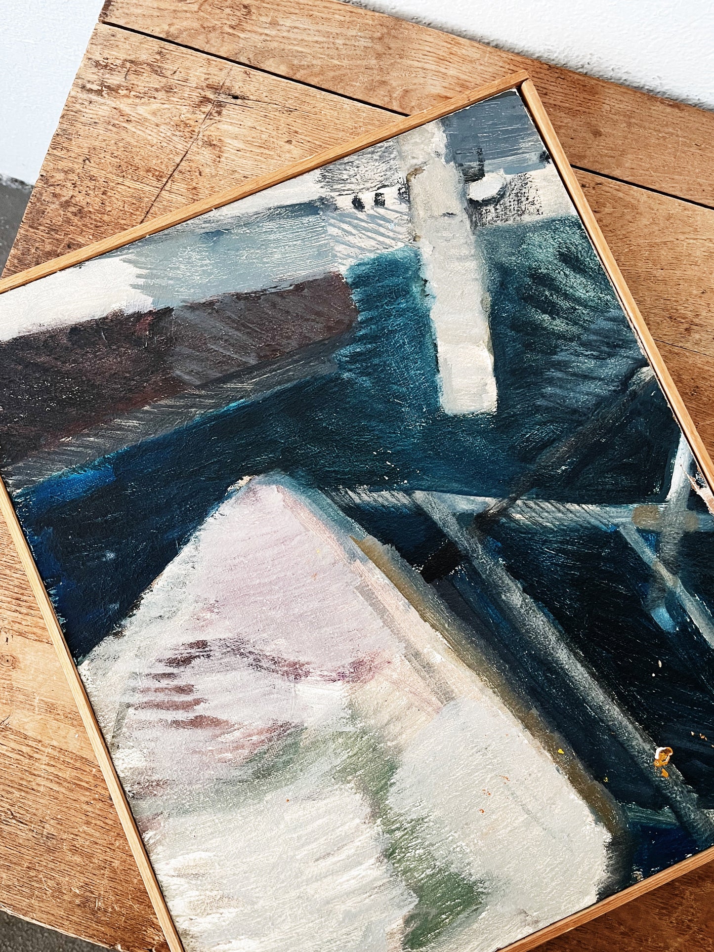 Mid Century Abstract Painting