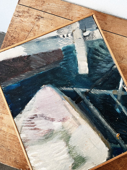 Mid Century Abstract Painting