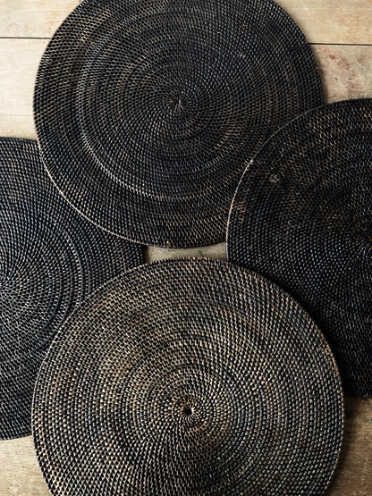 Set of Vintage Circlular Placemats