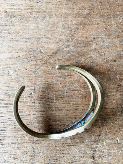 Vintage Mixed Metal Cuff