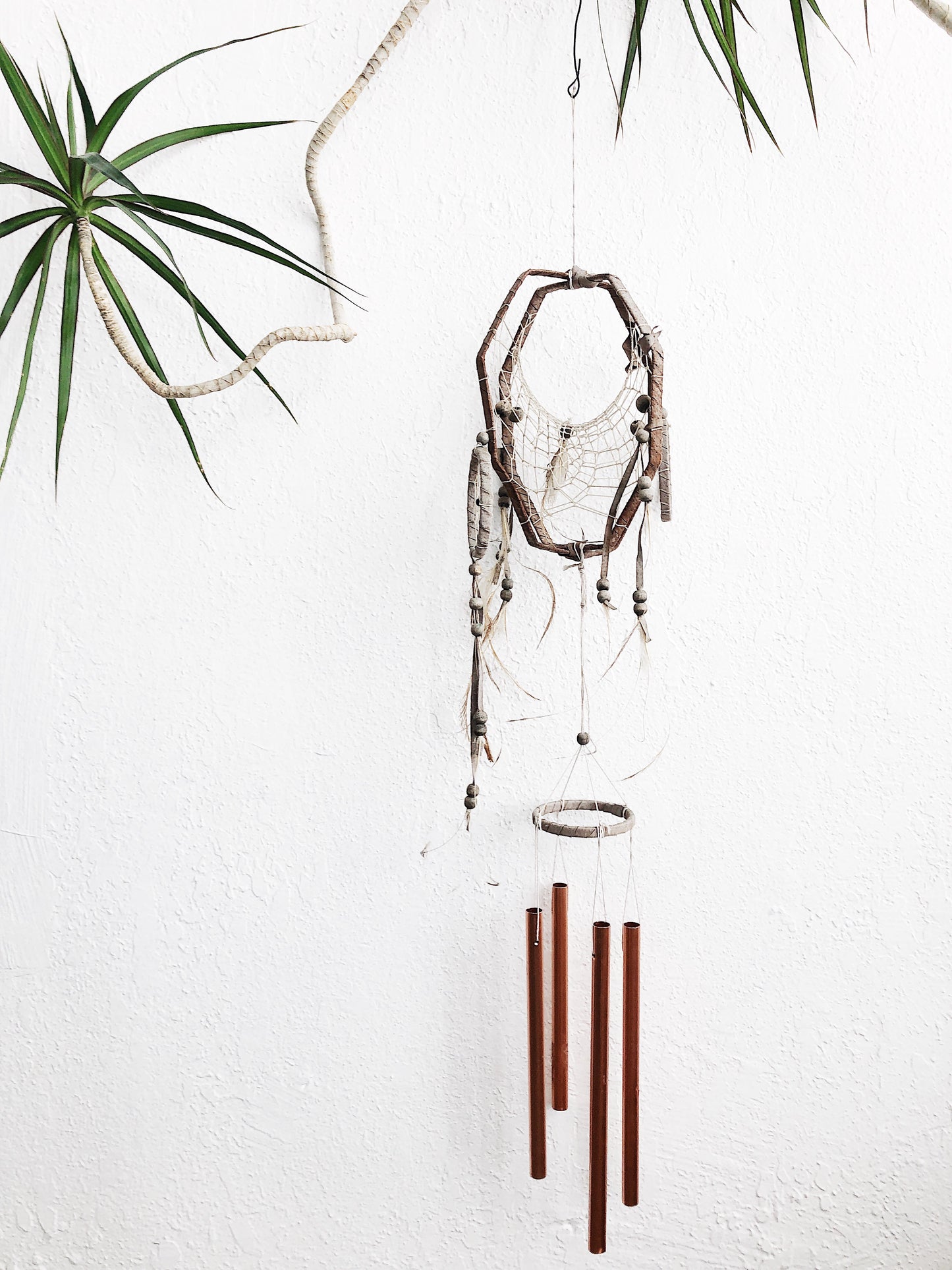 Vintage Handmade Dreamcatcher Wind Chimes