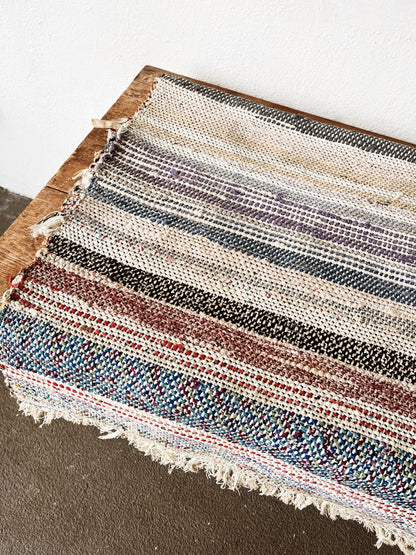Vintage Rag Rug Runner