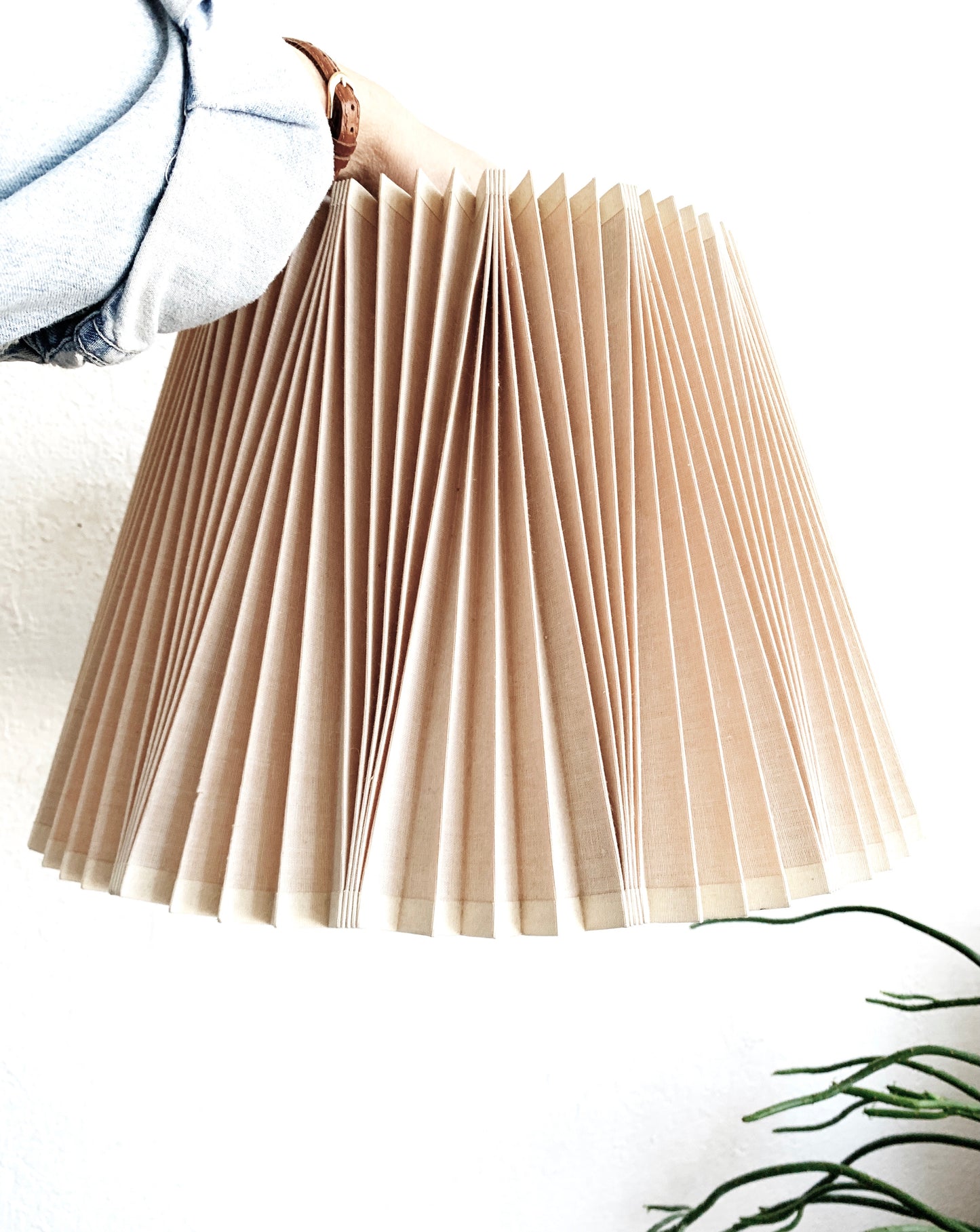 Mid Century Stiefel Pleated Shade