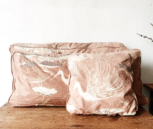 Vintage Cotton Twill Cushion