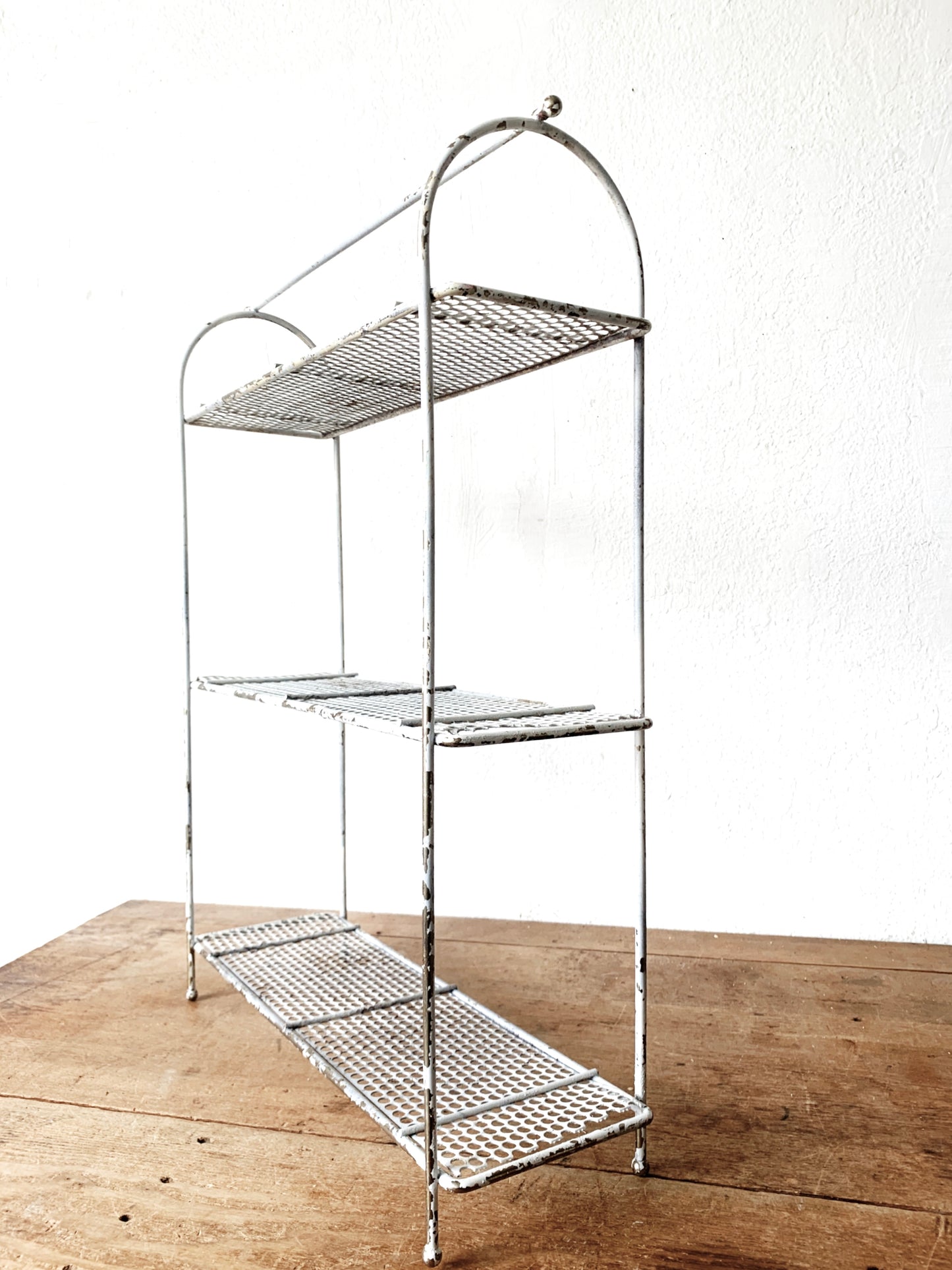 Mid Century Metal Shelf