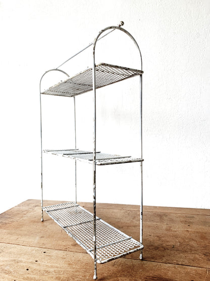 Mid Century Metal Shelf