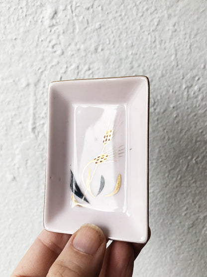 Pair Vintage Handpainted Trays