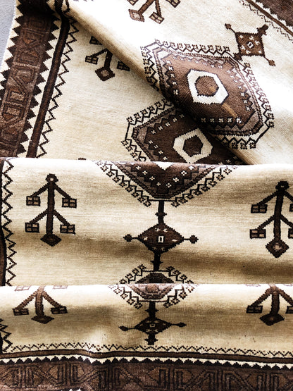 Vintage Kurdish Tribal Rug