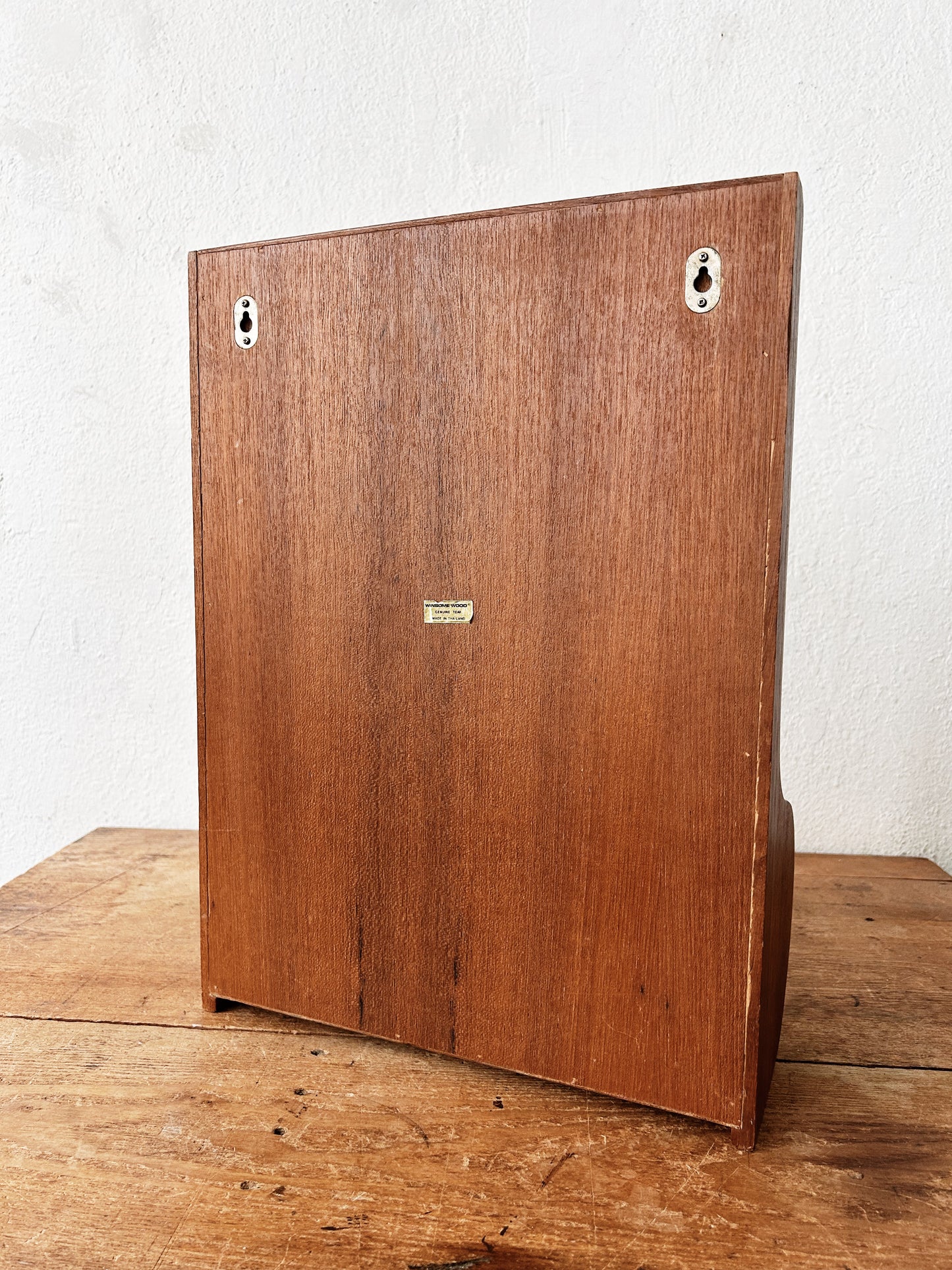 Vintage Cork Board with Tambour Storage