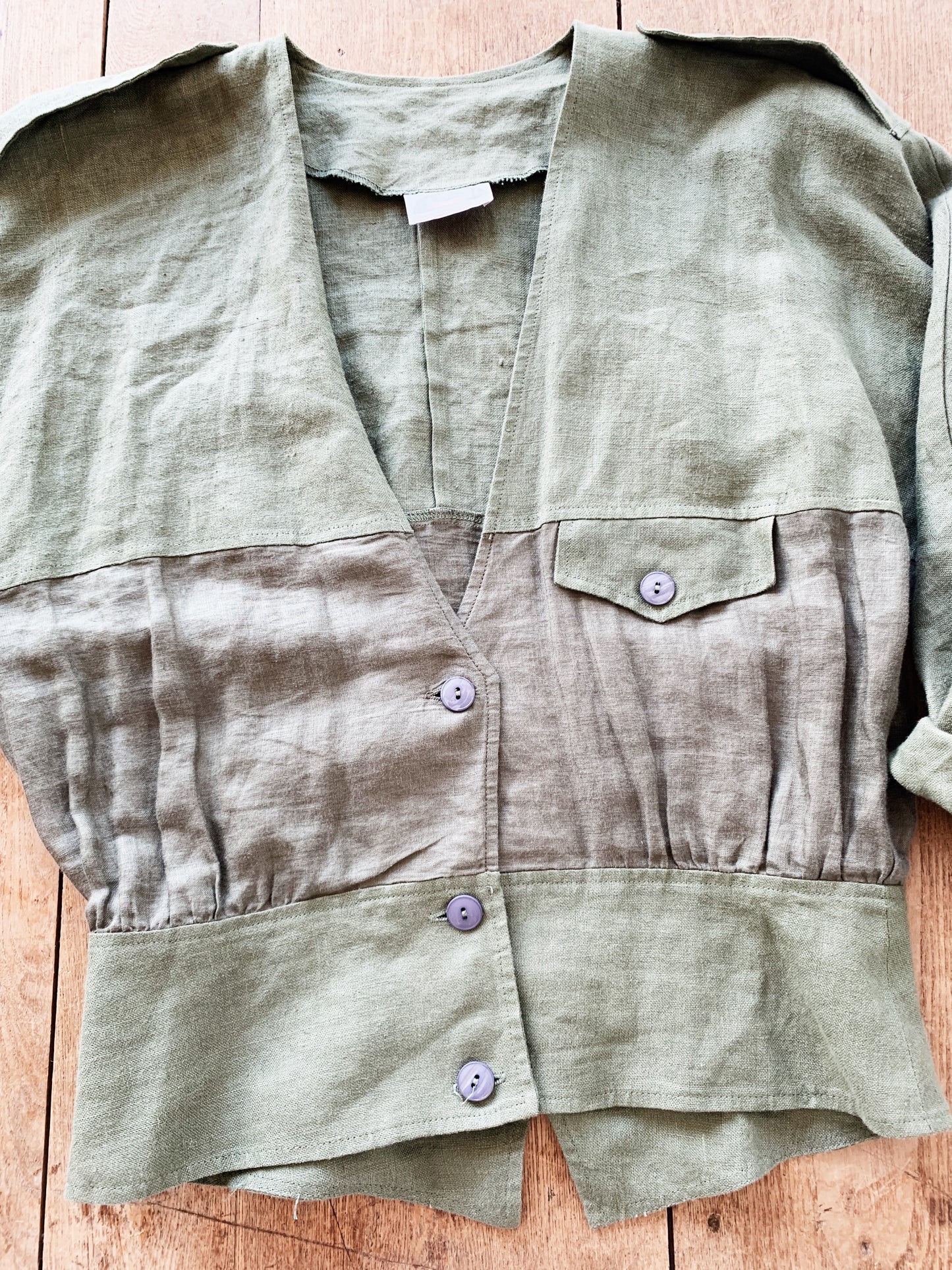 Vintage Linen Jacket