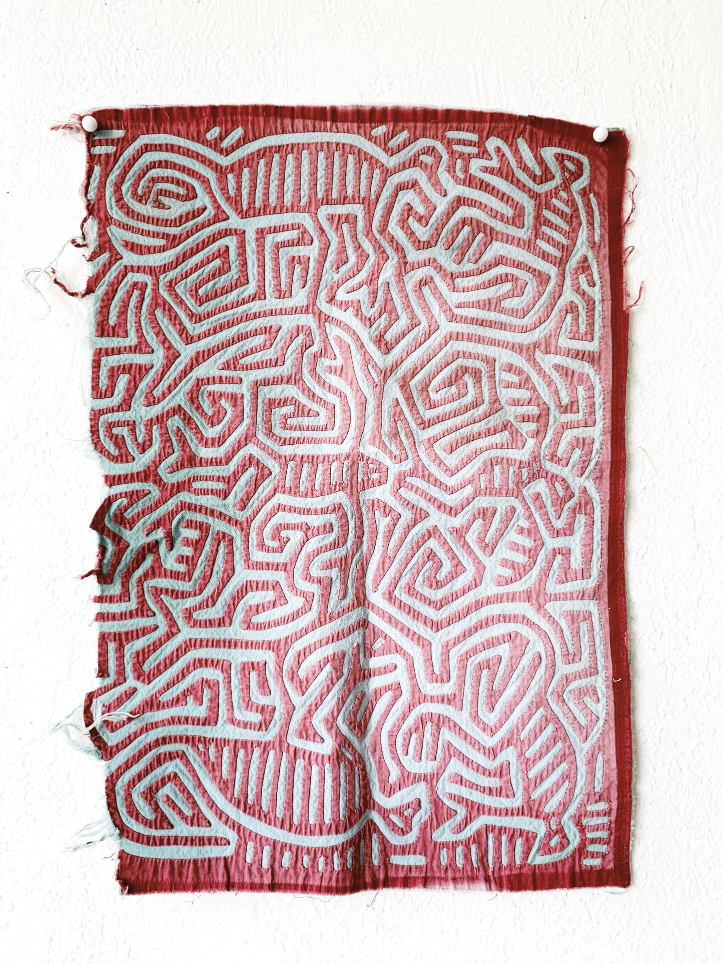 Vintage African Cotton Kuba Cloth