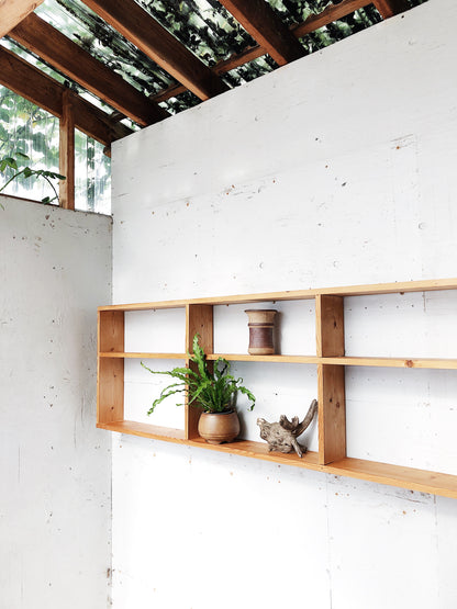 Handmade Extra Long Wall Shelf