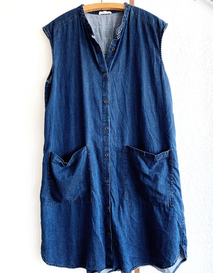 Eileen Fisher Chambray Tunic Dress
