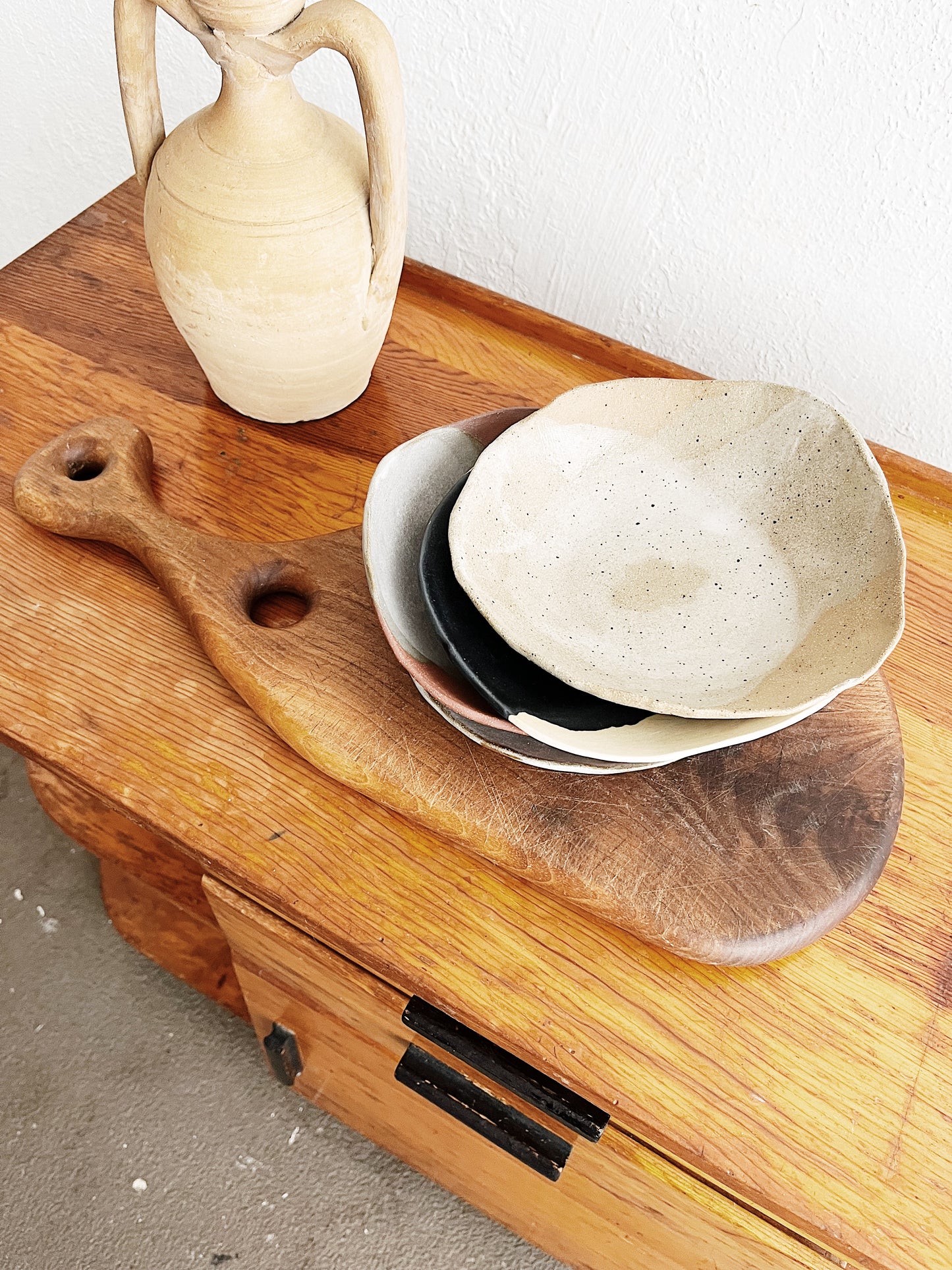 Set of Four Handmade Bowls