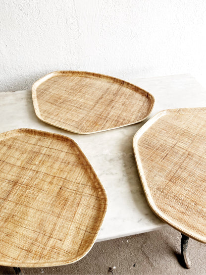 Large Vintage Melamine Tray