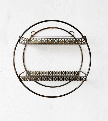 Mid Century Circular Shelf