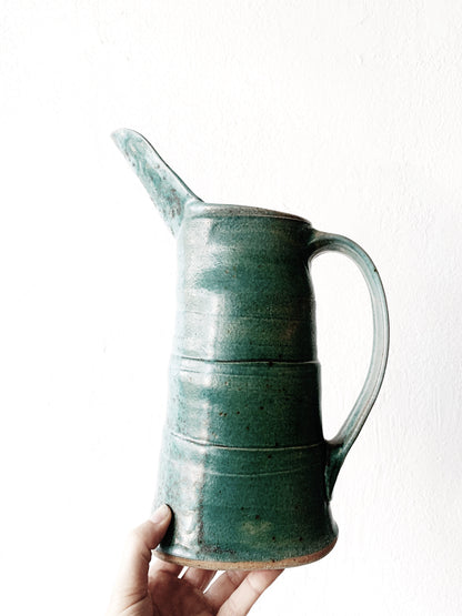 Handmade Vintage Art Pottery Pitcher