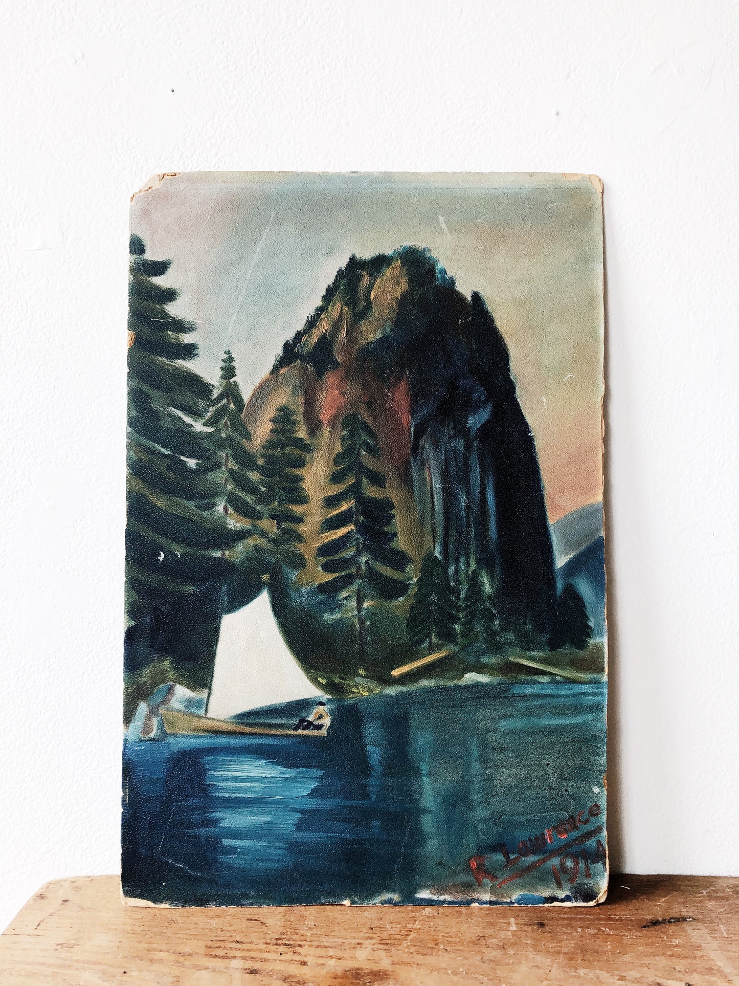 Antique Oil Landscape Paintings