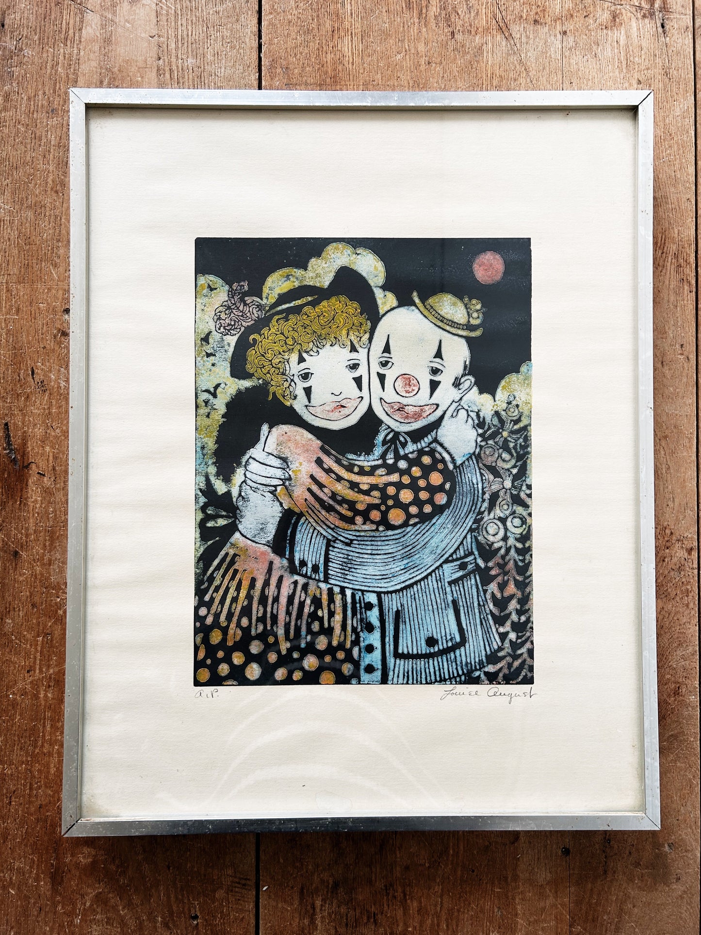 Vintage Louise August Wood Cut Artist’s Proof