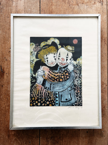 Vintage Louise August Wood Cut Artist’s Proof