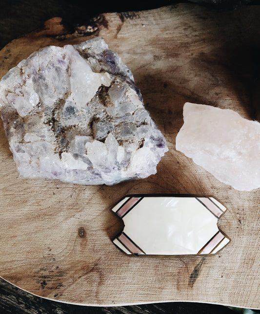 Vintage Lucite Deco Pin