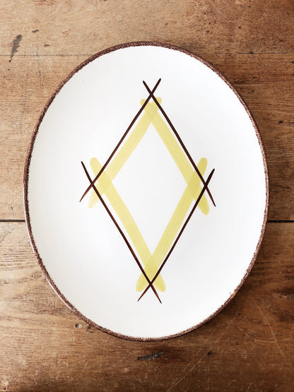 Large Vintage Ceramic Platter