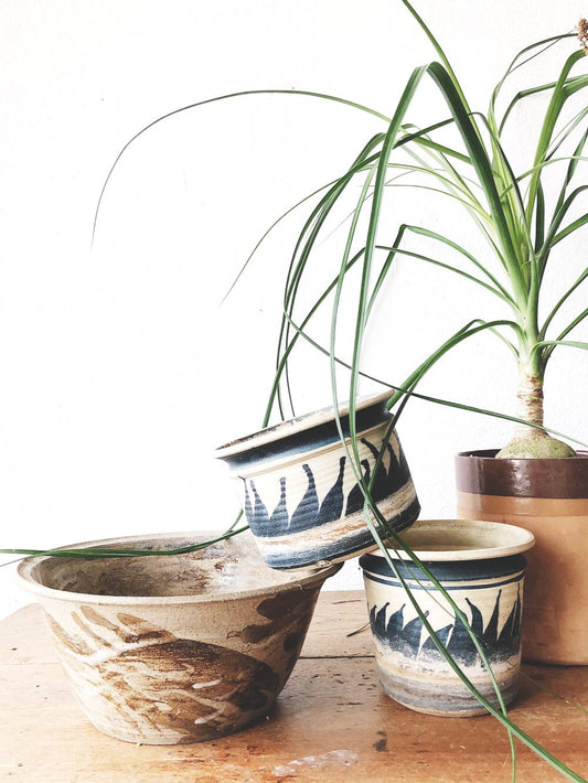 Vintage Stoneware Planter