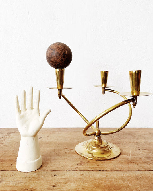 Vintage Brass Candelabra