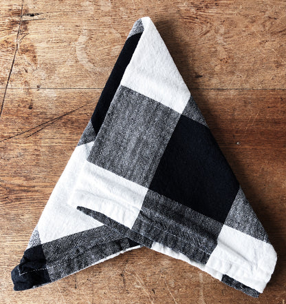 Buffalo Plaid Cotton Napkin Set