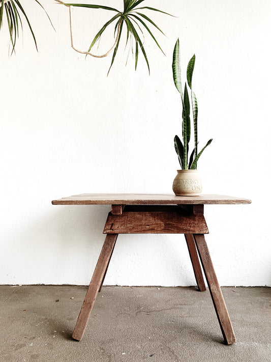 Rustic Wood Garden/ Porch Table