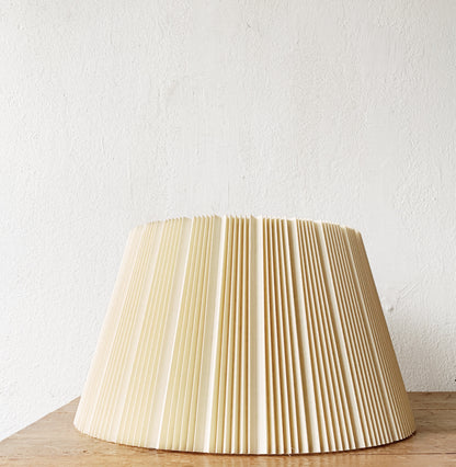 Mid Century Stiffel Pleated Drum Shade