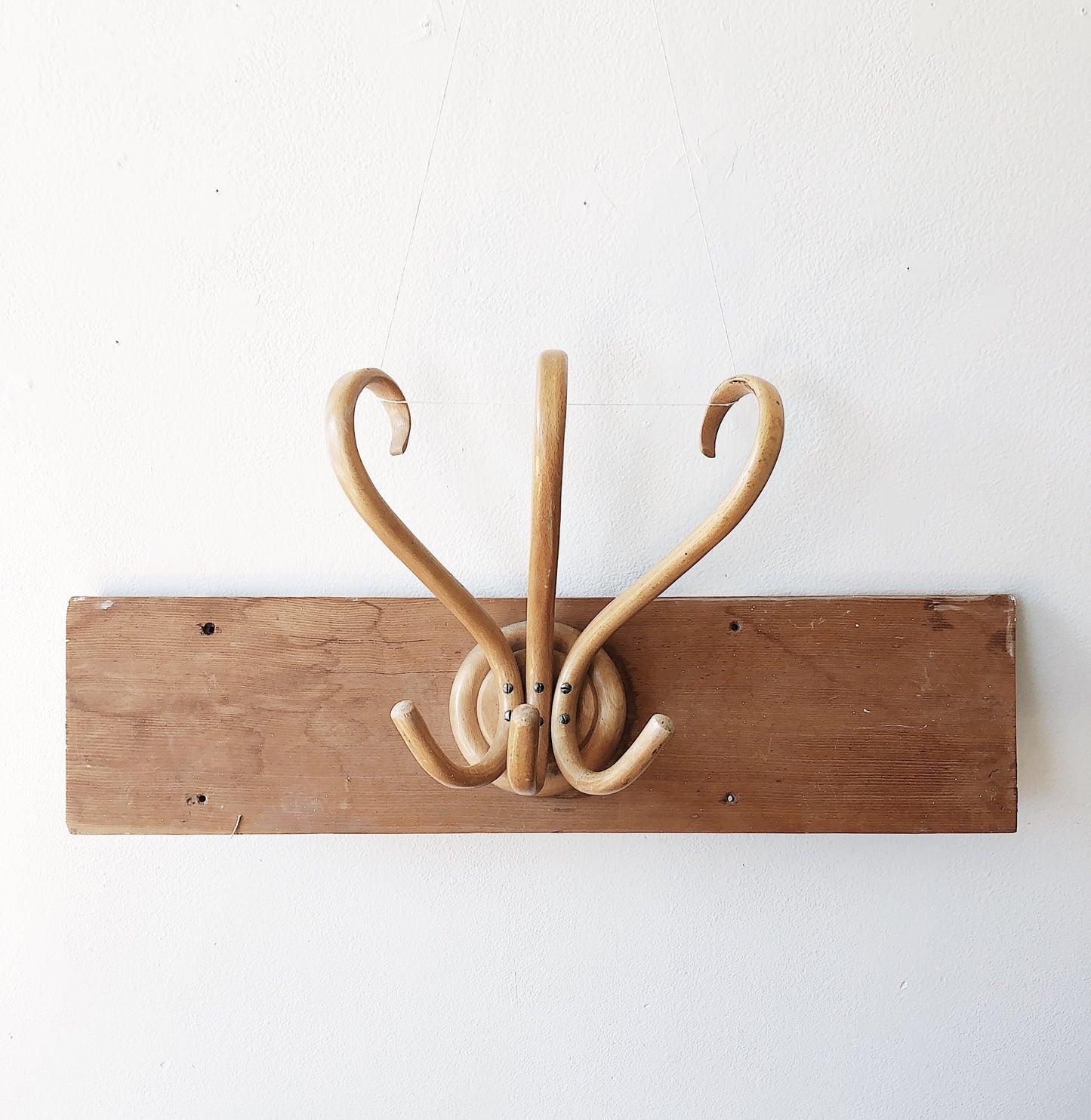 Vintage Handmade Coat Rack
