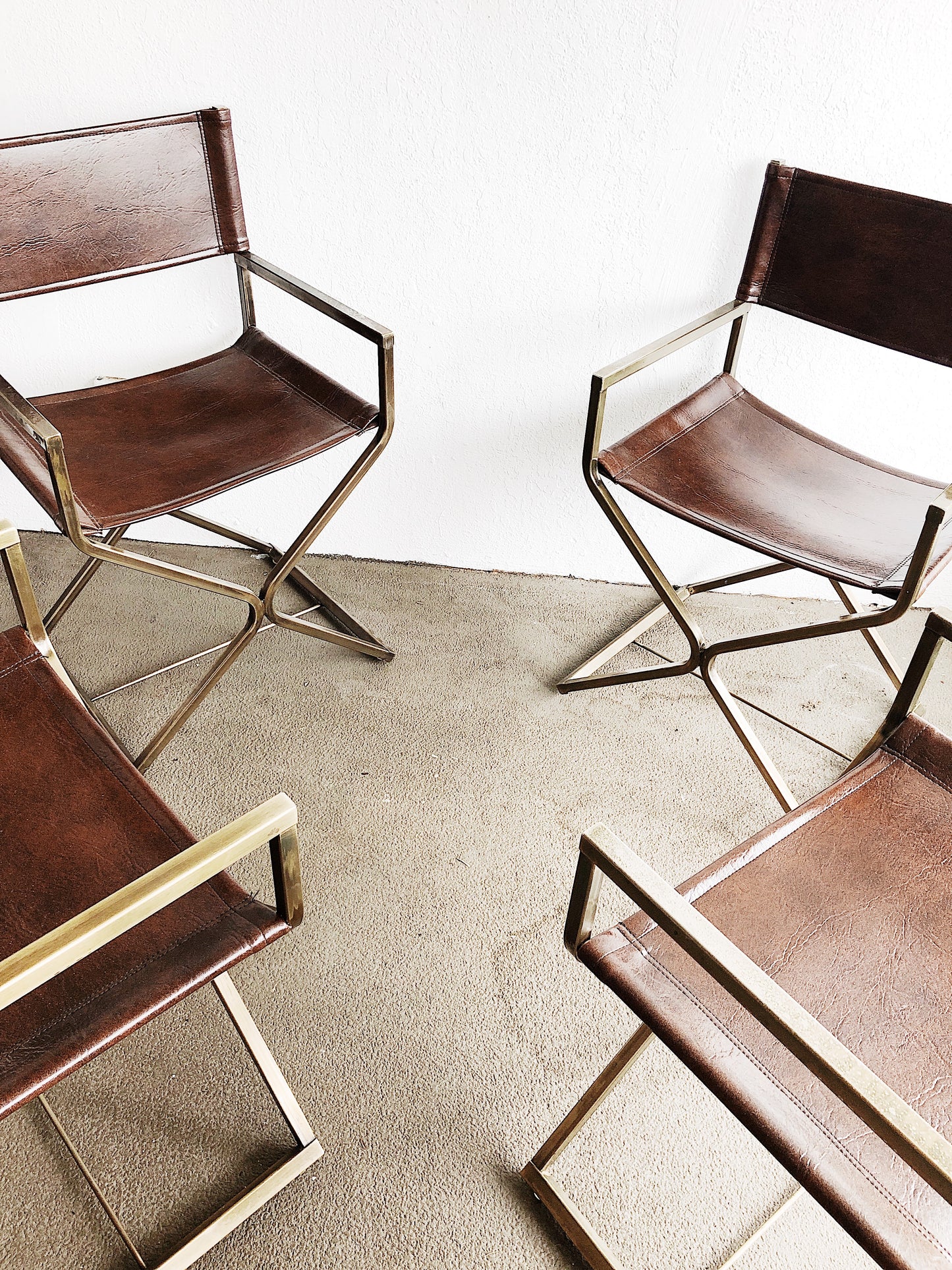 Vintage Daystrom Of California Directors Chair Pair