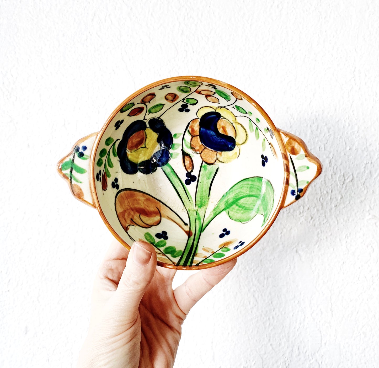 Vintage Hand Painted Ceramic Dish made in Japan