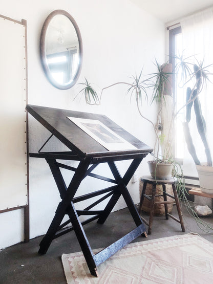 Vintage Handmade Drafting Desk