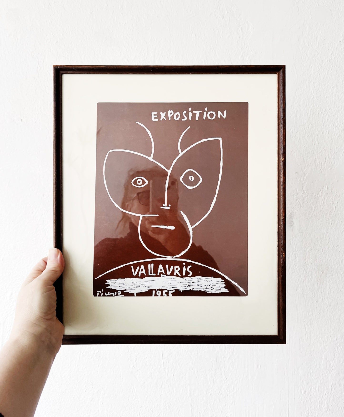 Vintage Framed Picasso Exposition Print