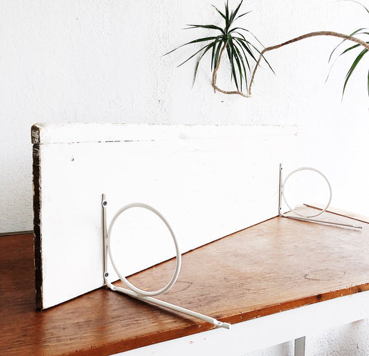 Large Salvaged Wall Shelf