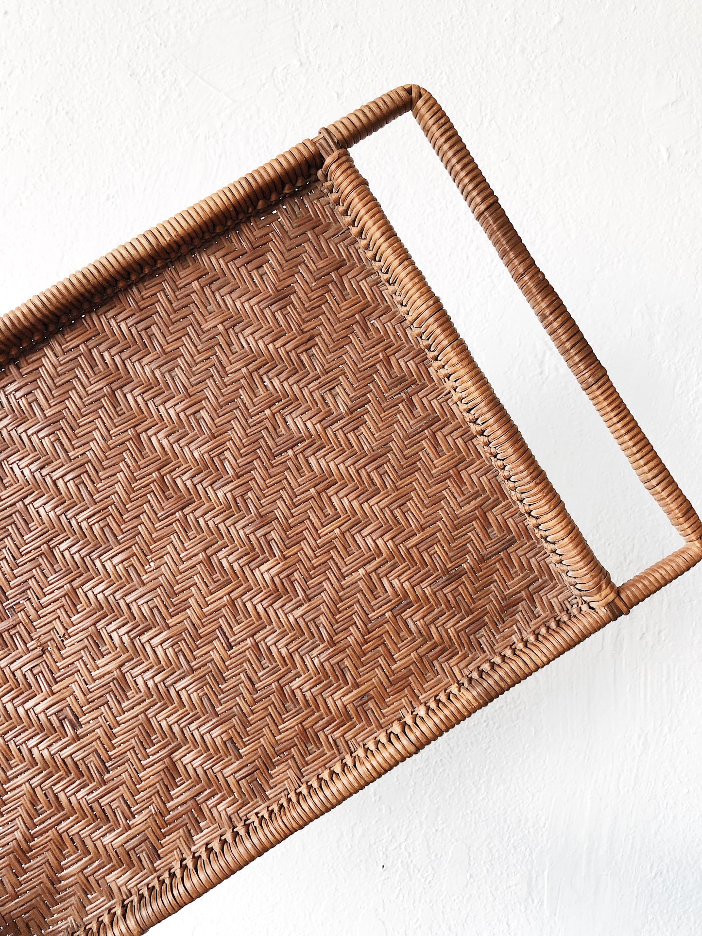 Vintage Woven Tray