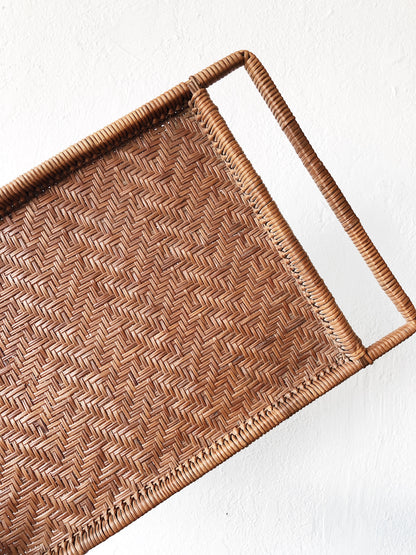 Vintage Woven Tray