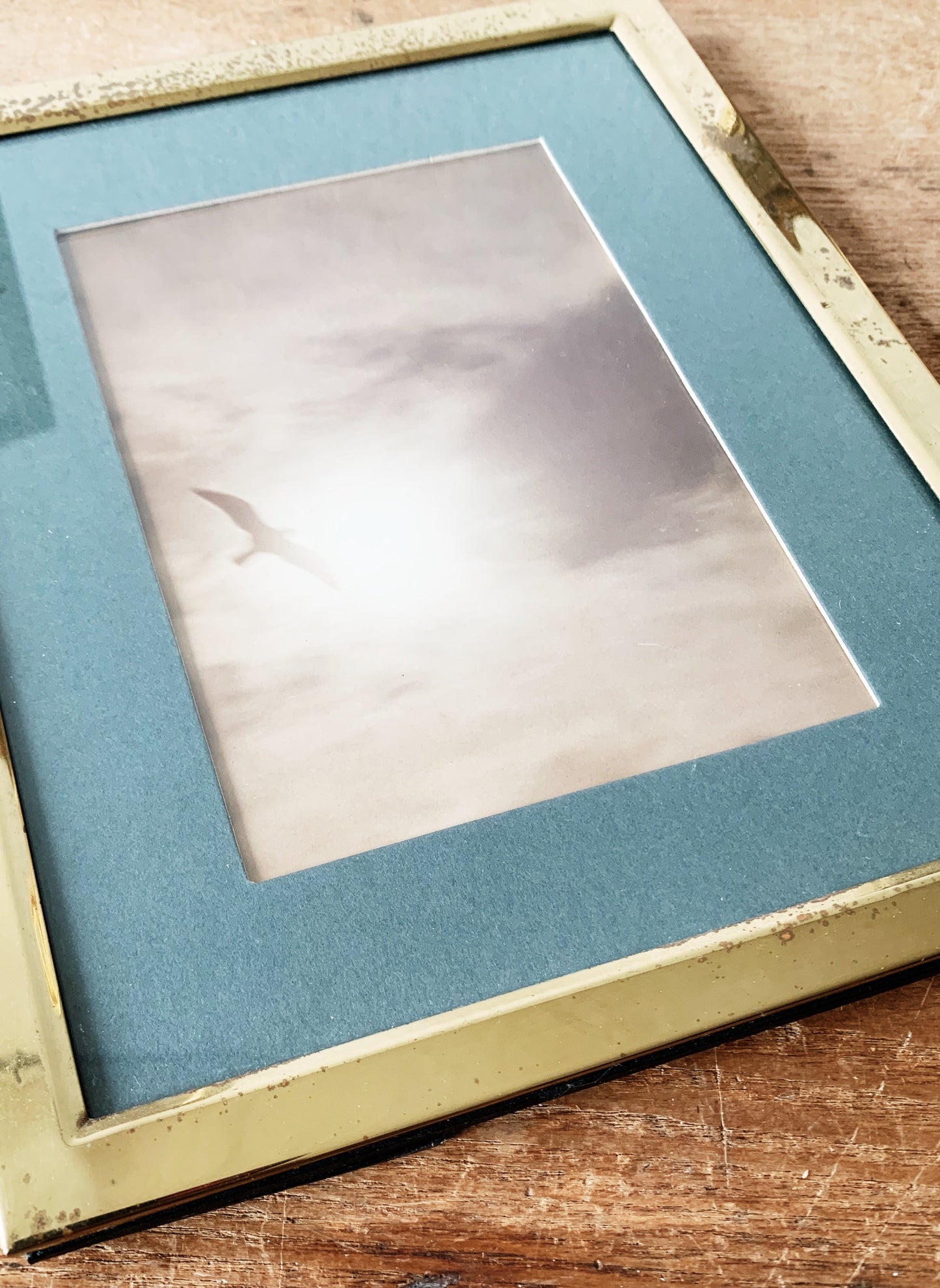 Vintage or Contemporary Brass Frame